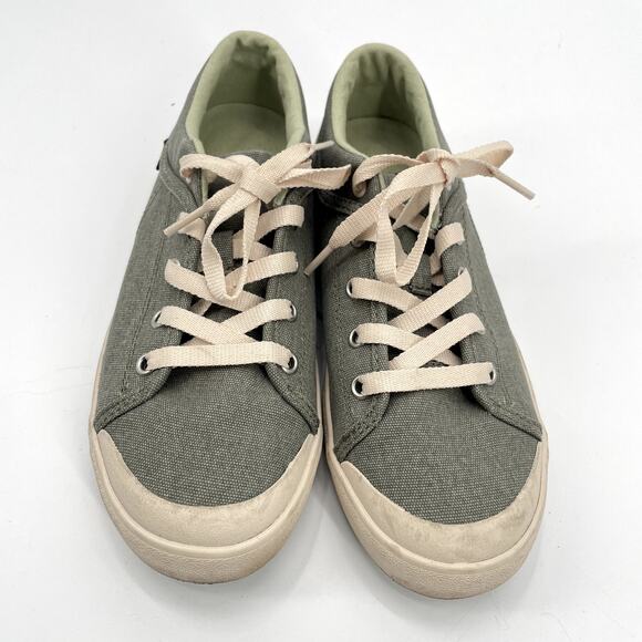 TEVA Freewheel Canvas Lace Up Sneakers in Desert Sage // 7 - Picture 1 of 7